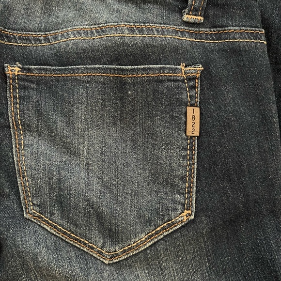 💫1822 Denim Low Rise Cuffed Ankle Skinny Jeans Women’s Sz 26💫 Stitch Fix - Picture 5 of 6